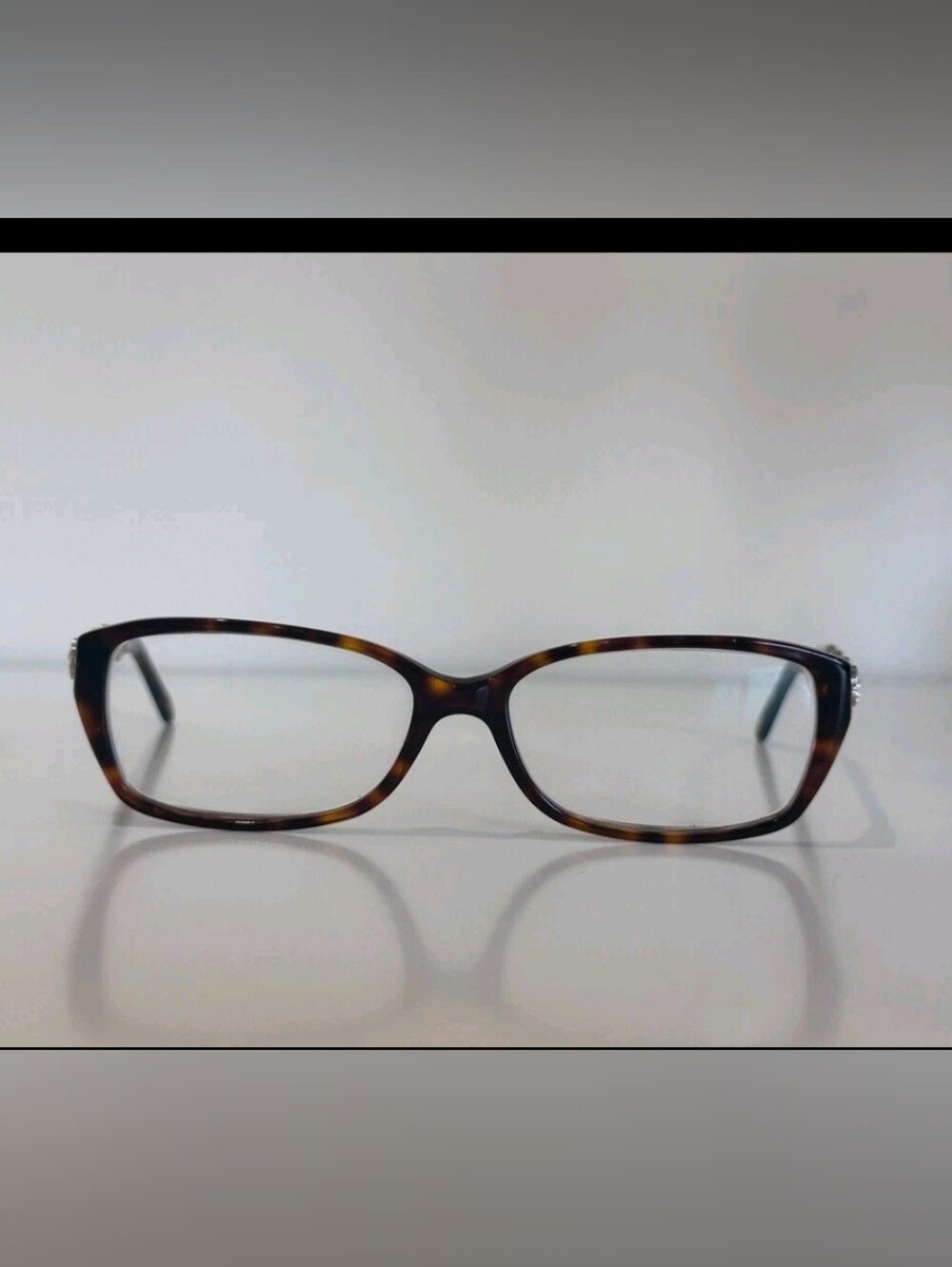 Tiffany & Co. Women's Tortoise Rectangular Eyewear